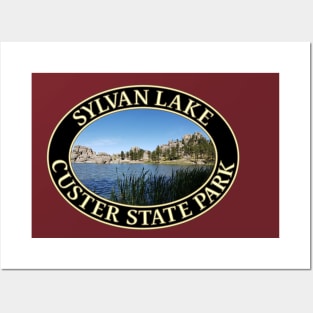 Sylvan Lake at Custer State Park in Custer, South Dakota Posters and Art